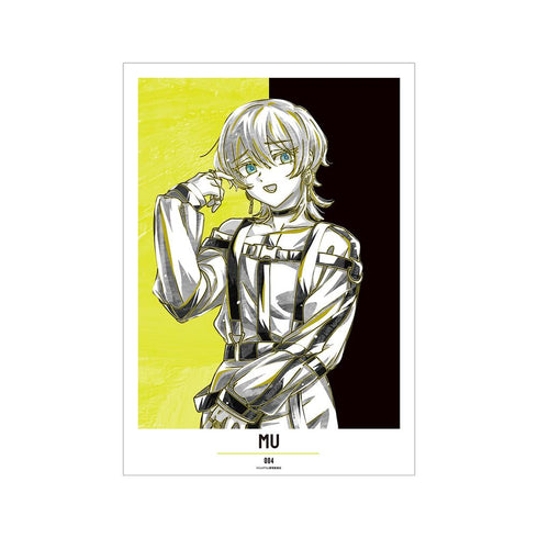 『MILGRAM -ミルグラム-』ムウ Ani-Art BLACK LABEL A3マット加工ポスター【202510再販】